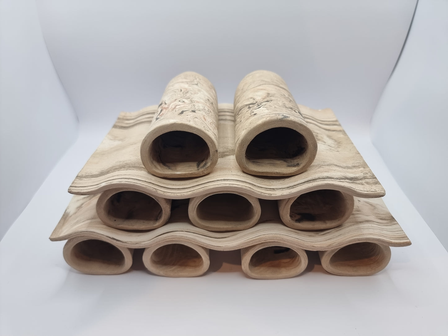Mokume Trio Stacking Tiles