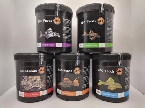 Softgran bundle 350gm five pack aquarium feed