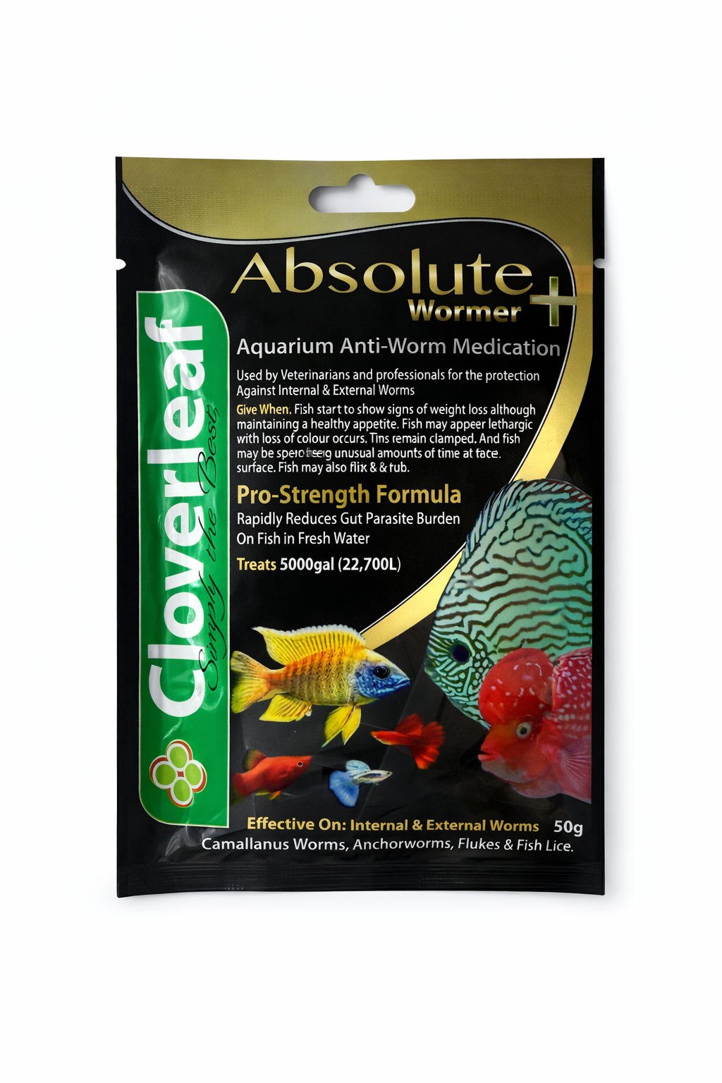 Absolute Aquarium Anti-Worm Medication