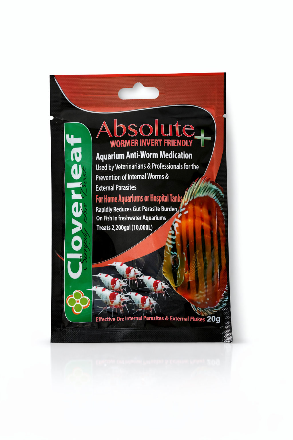 Absolute Aquarium Anti-Worm Medication (Invert Friendly)