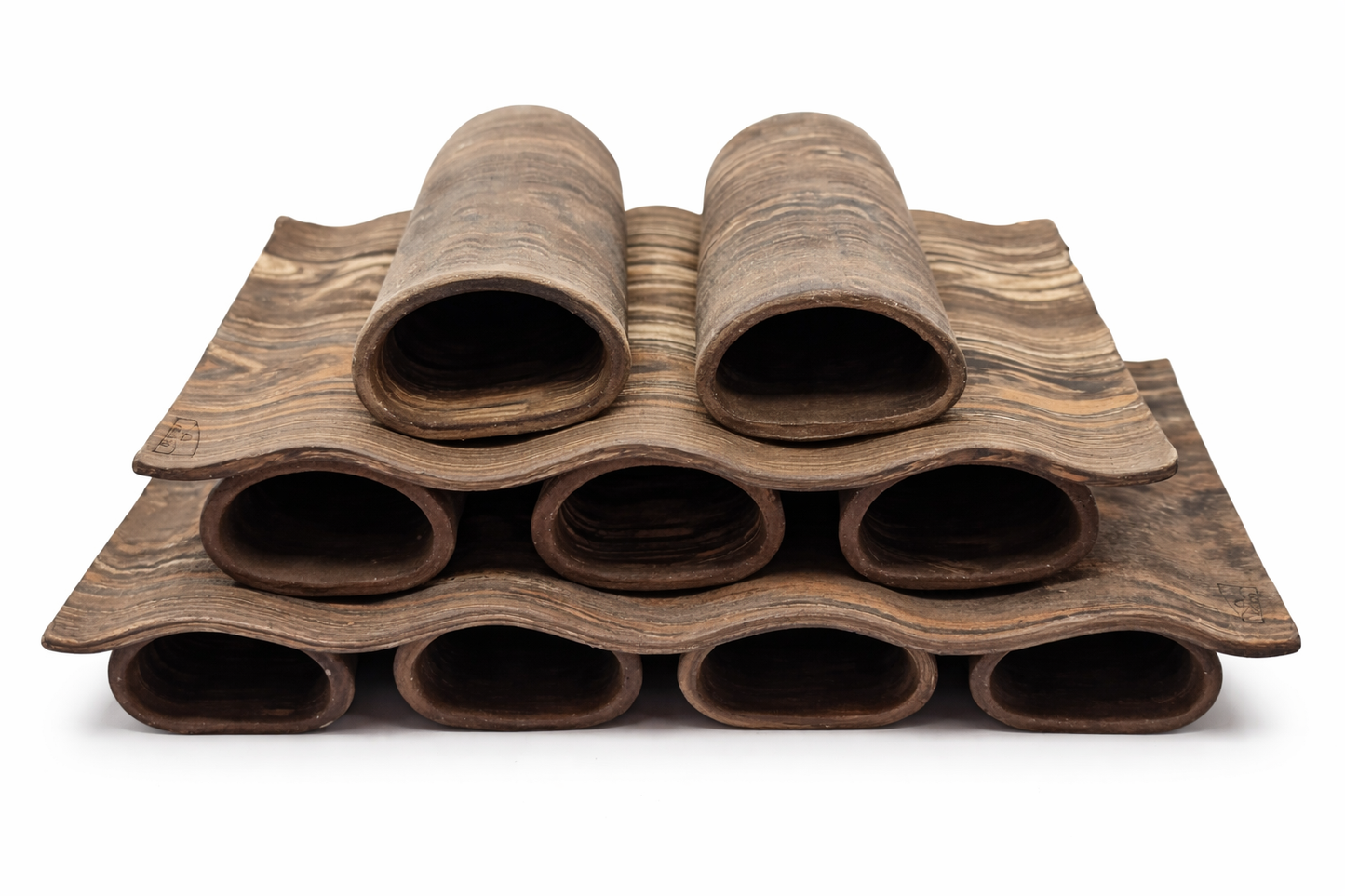 Mokume Trio Stacking Tiles