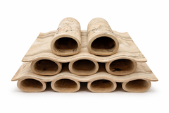 Decorative Mokume Trio Stacking Tiles view