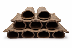 Detailed view of Mokume Quattro Stacking Tile