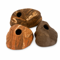 Mokume Small Ceramic Dwarf Cichlid Igloo